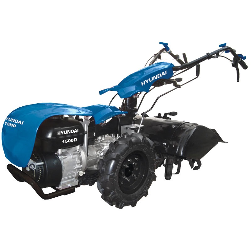 Coltivatore diesel Hyundai 15HD-7hp-65cm con motorino di avviamento